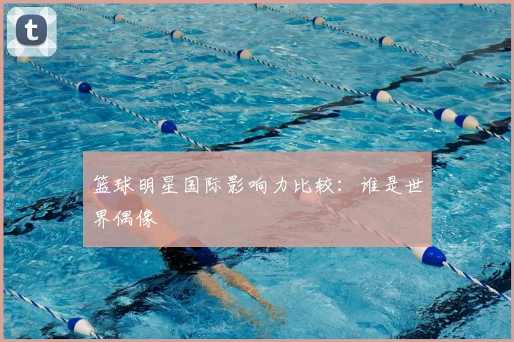 篮球明星国际影响力比较:谁是世界偶像